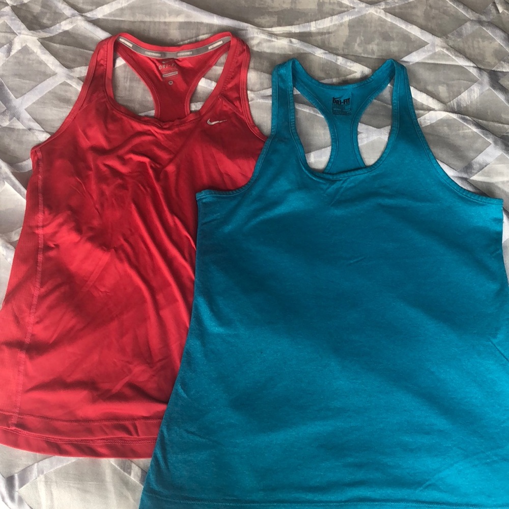 Nike running tanks